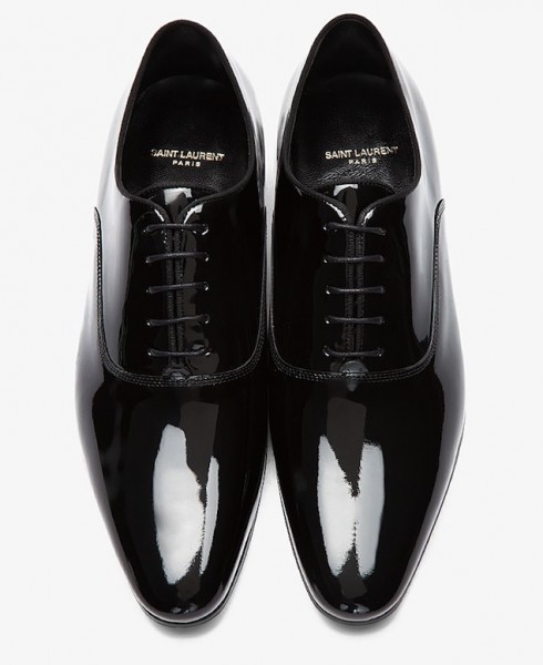 Saint-Laurent-Richelieu-Black-Patent-Leather-Oxford-Shoes